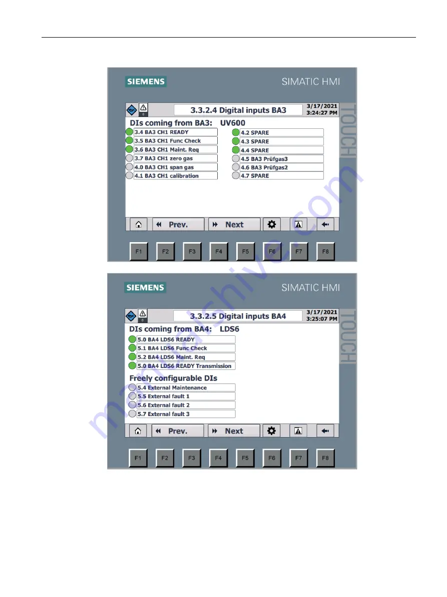 Siemens Set CEM CERT Operating Instructions Manual Download Page 89