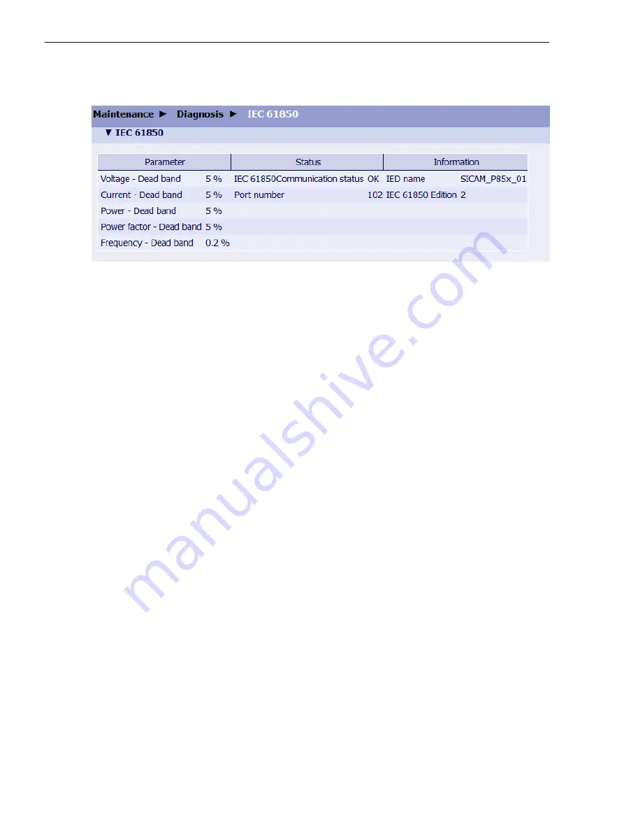 Siemens SICAM 7KG85X Manual Download Page 73