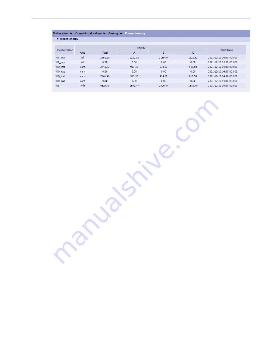 Siemens SICAM 7KG85X Manual Download Page 110