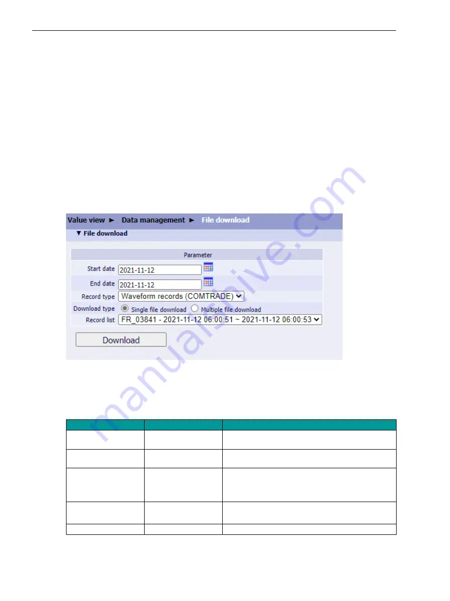 Siemens SICAM 7KG85X Manual Download Page 161