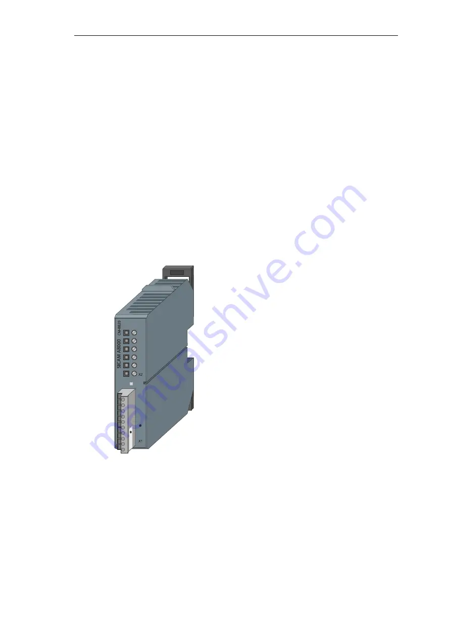 Siemens SICAM A8000 Series Manual Download Page 73