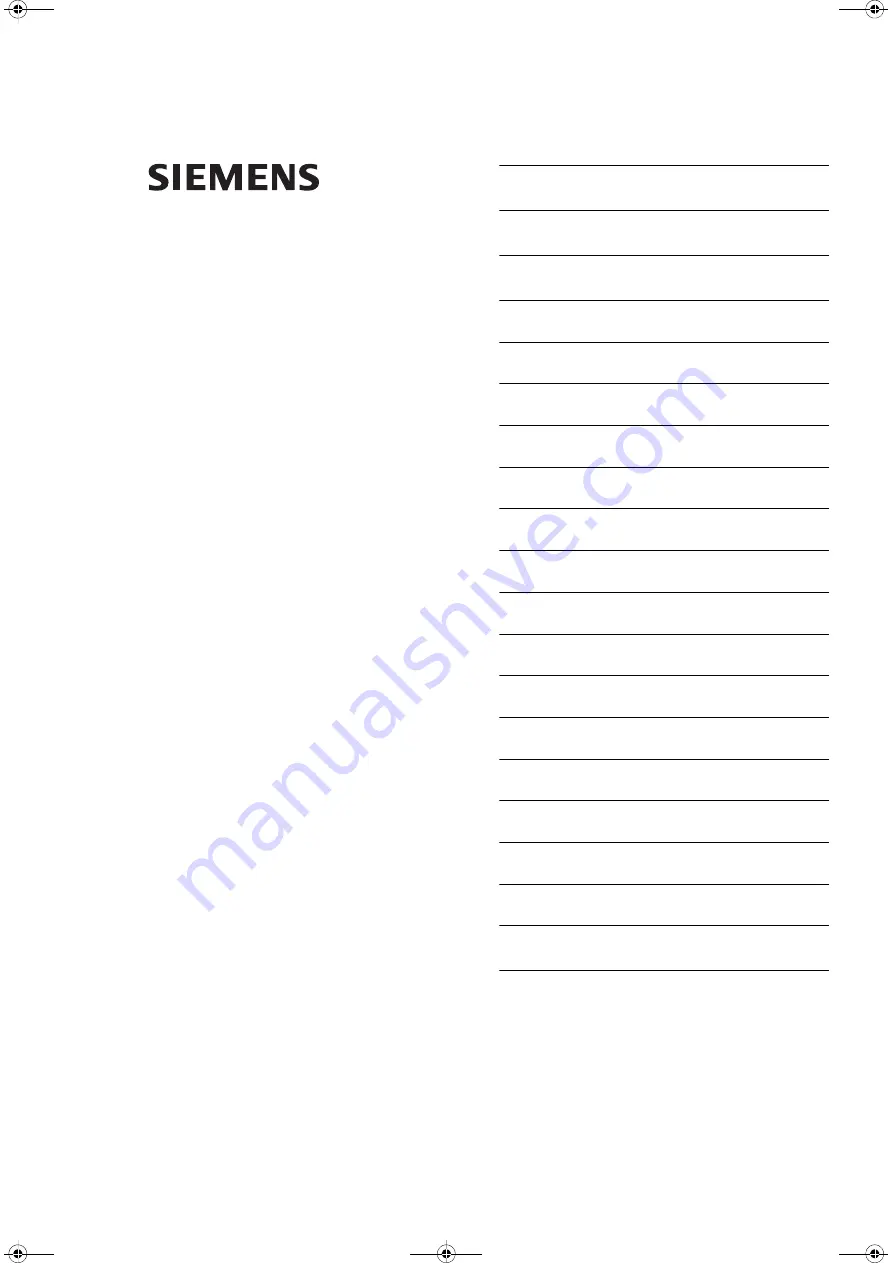 Siemens SICAM MMU 7KG9663 Device Manual Download Page 1