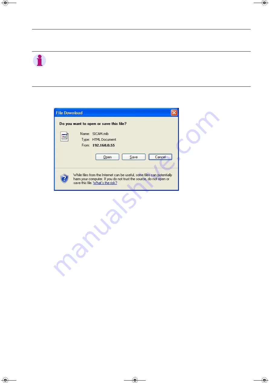 Siemens SICAM MMU 7KG9663 Device Manual Download Page 111