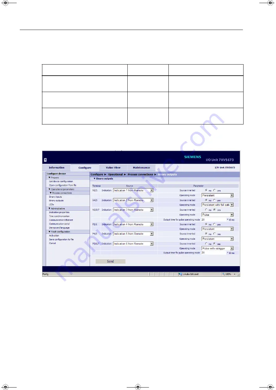 Siemens SICAM MMU 7KG9663 Device Manual Download Page 124