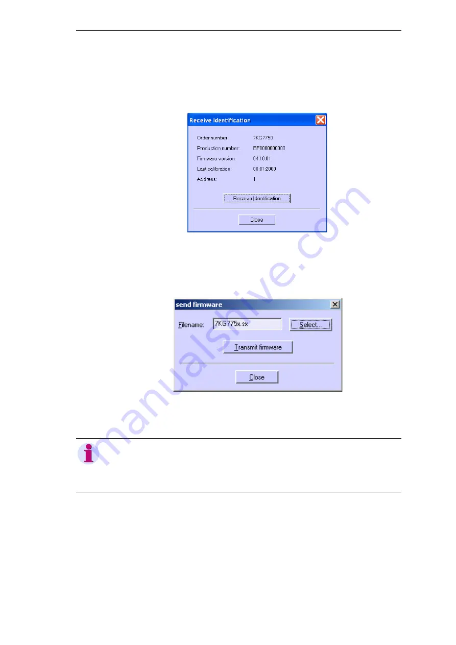 Siemens SICAM P 7KG7750 Manual Download Page 119