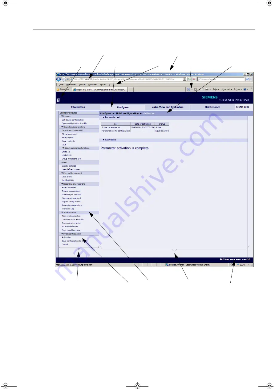 Siemens SICAM Q100 7KG95 Series Manual Download Page 145