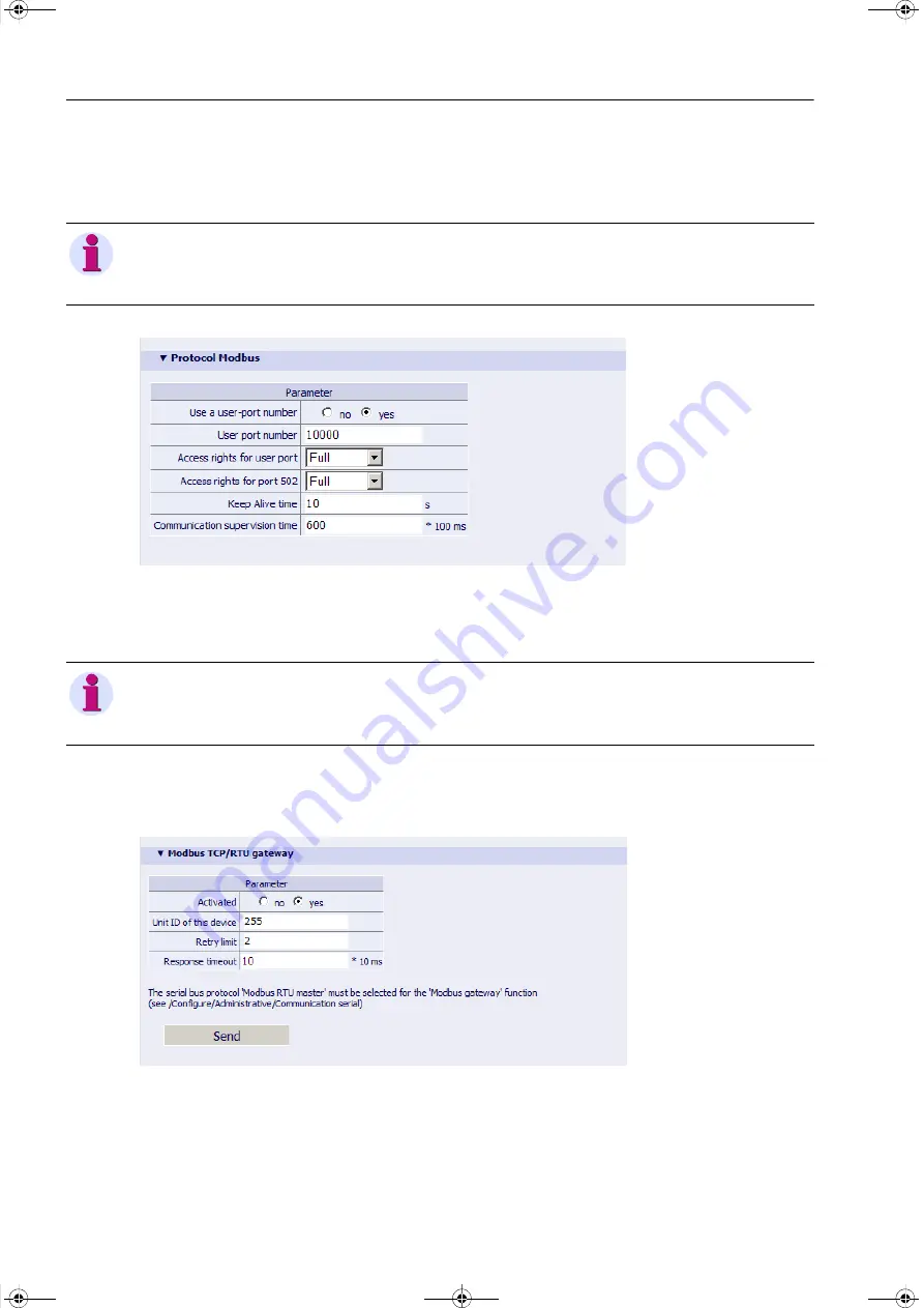 Siemens SICAM Q100 7KG95 Series Manual Download Page 218