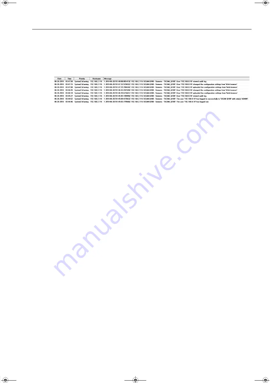 Siemens SICAM Q100 7KG95 Series Manual Download Page 265