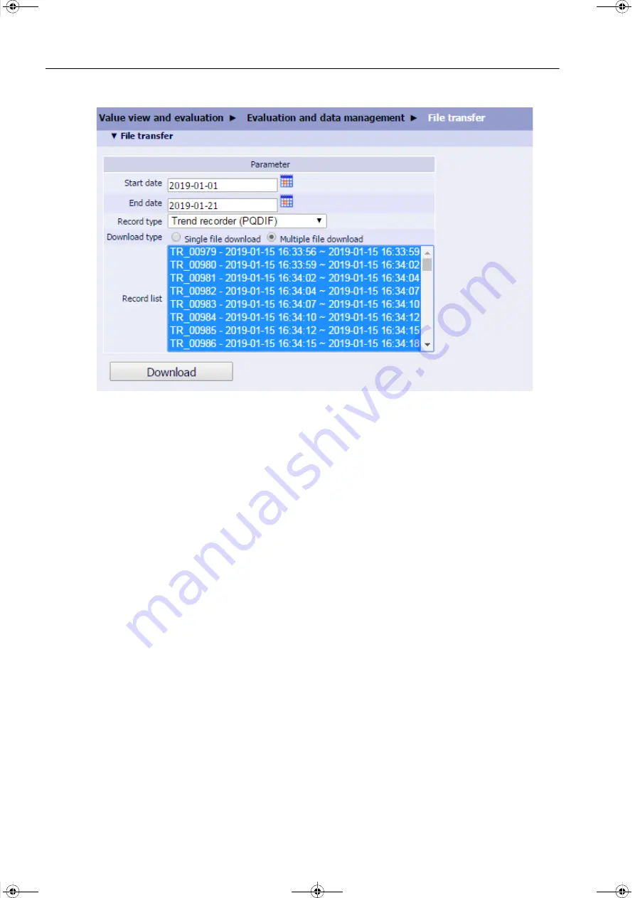 Siemens SICAM Q100 7KG95 Series Manual Download Page 296