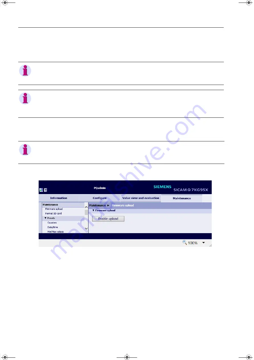 Siemens SICAM Q100 7KG95 Series Manual Download Page 304