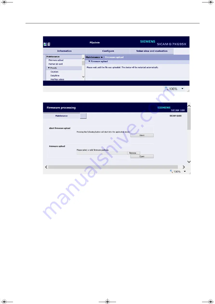 Siemens SICAM Q100 7KG95 Series Manual Download Page 305