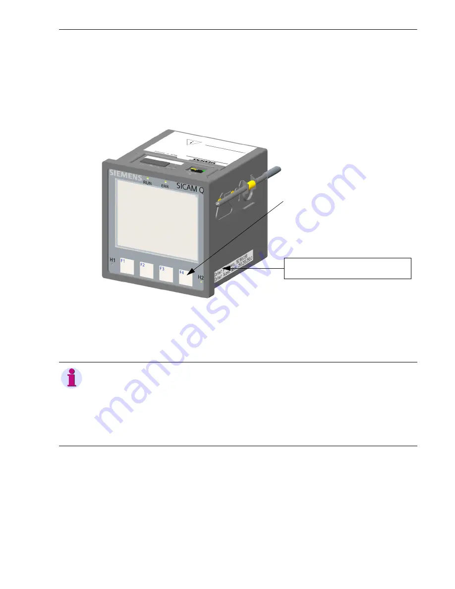 Siemens SICAM Q100 Device Manual Download Page 101