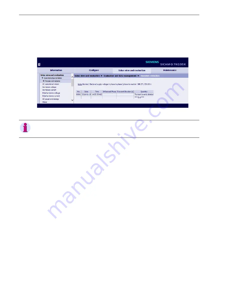 Siemens SICAM Q100 Device Manual Download Page 248