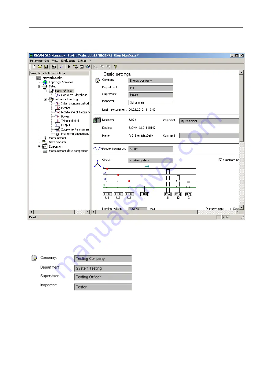 Siemens SICAM Q80 System Manual Download Page 32