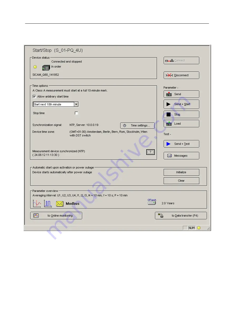 Siemens SICAM Q80 System Manual Download Page 63