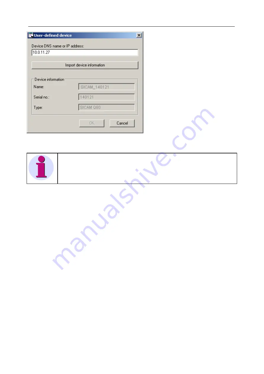 Siemens SICAM Q80 System Manual Download Page 207