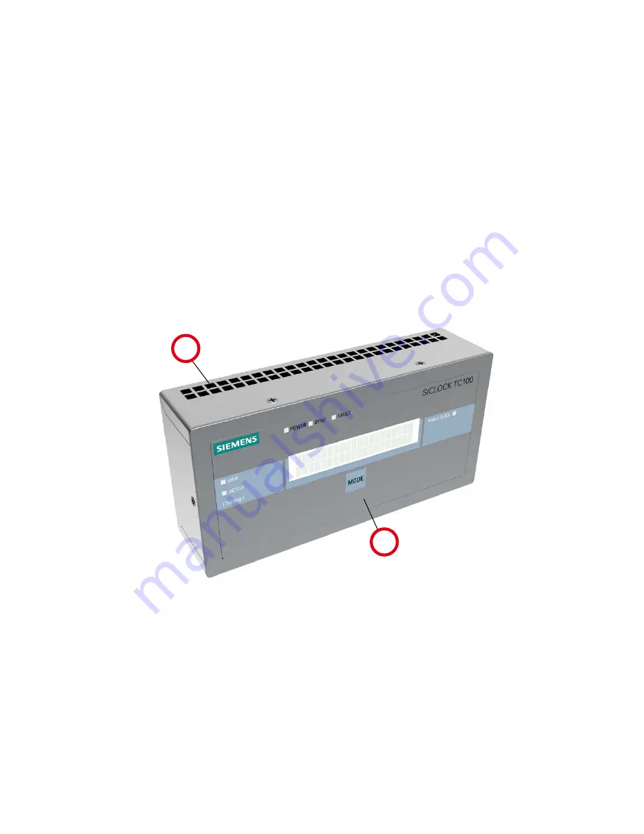 Siemens SICLOCK TC100 Operating Instructions Manual Download Page 20