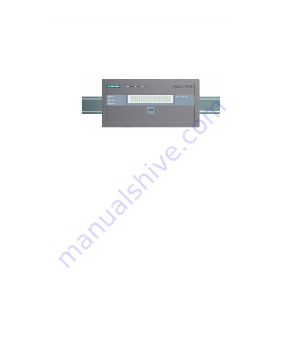 Siemens SICLOCK TC100 Operating Instructions Manual Download Page 31