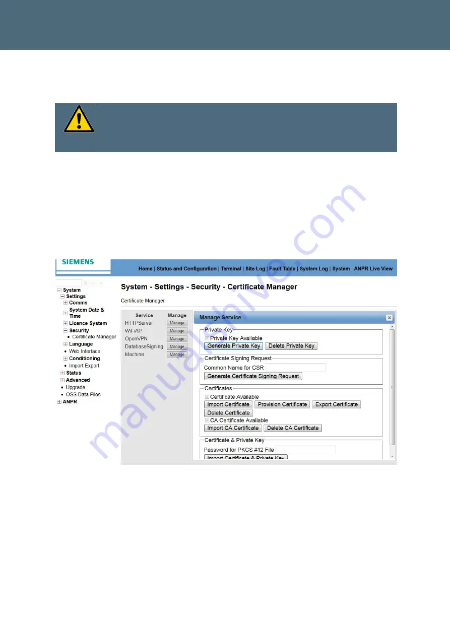 Siemens Sicore II Installation And Commissioning Manual Download Page 76