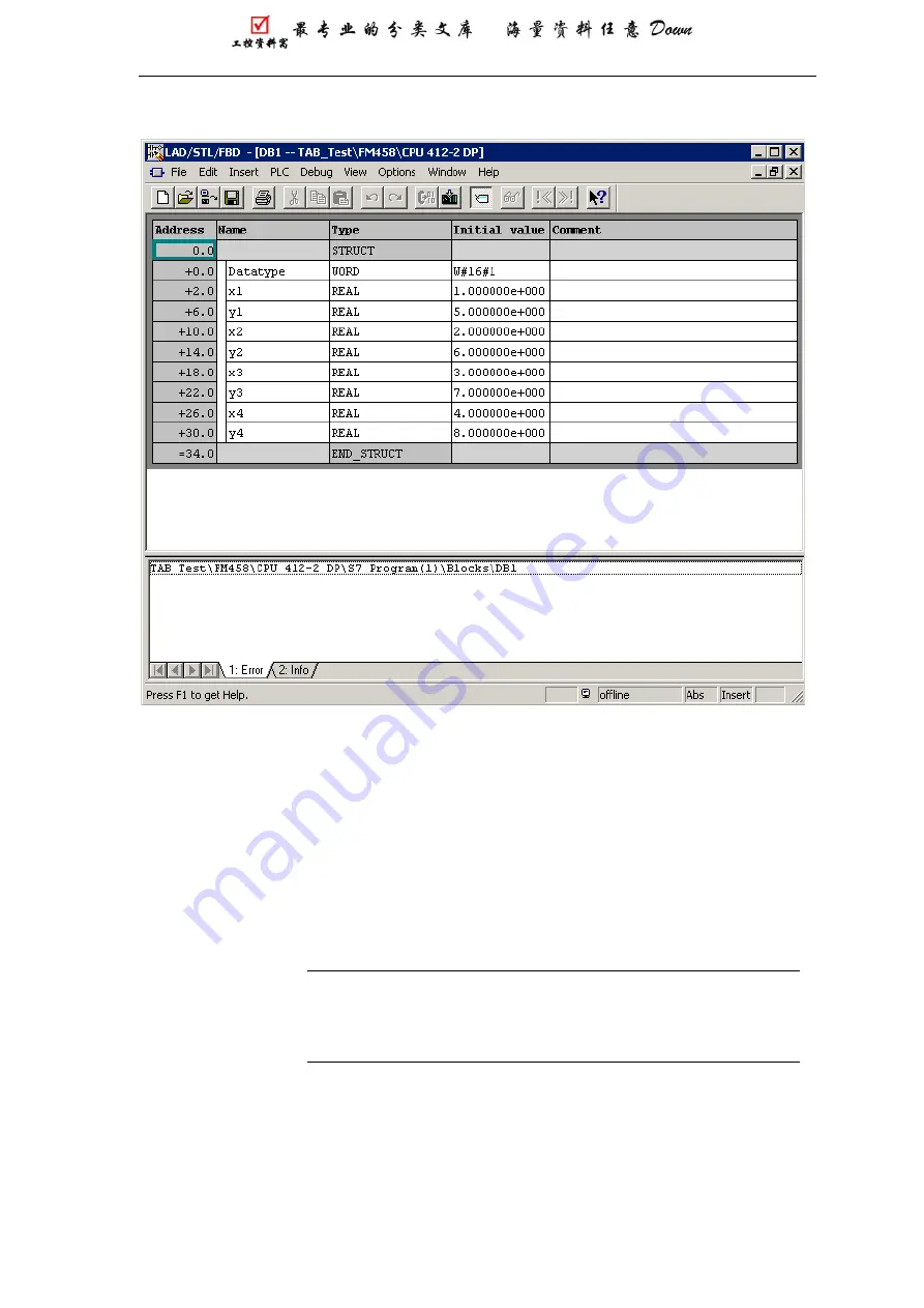 Siemens SIMADYN D FM 458 User Manual Download Page 112