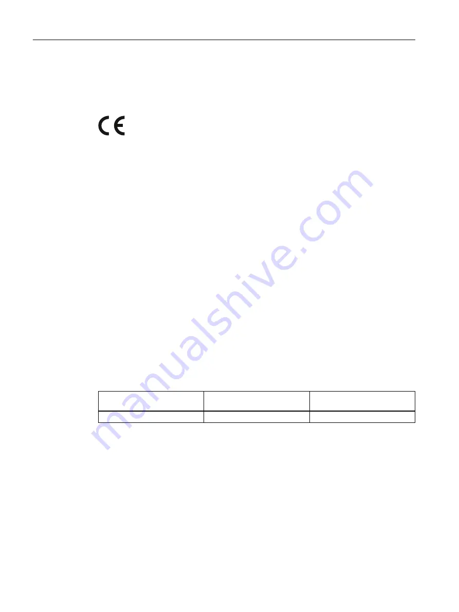 Siemens SIMATIC CN 4100 Equipment Manual Download Page 60