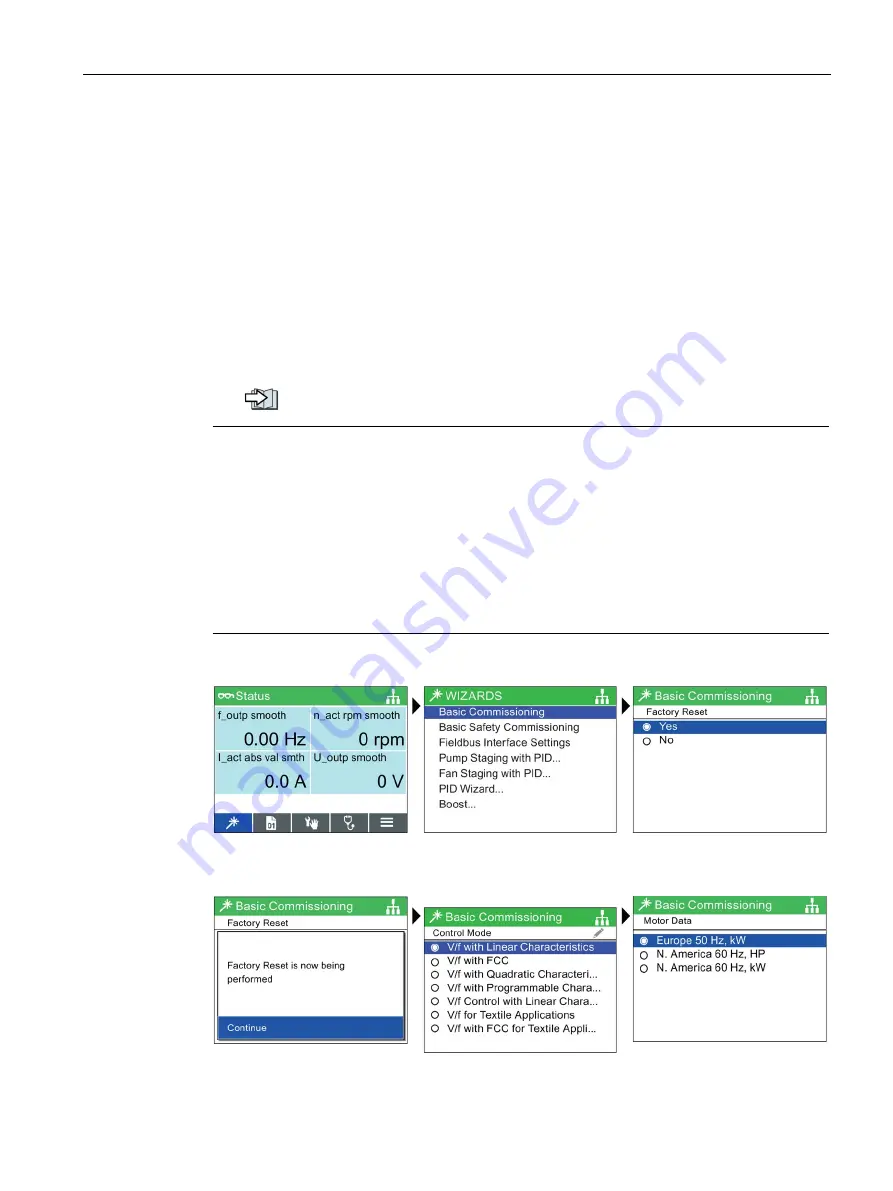 Siemens SIMATIC ET 200pro FC-2 Operating Instructions Manual Download Page 81