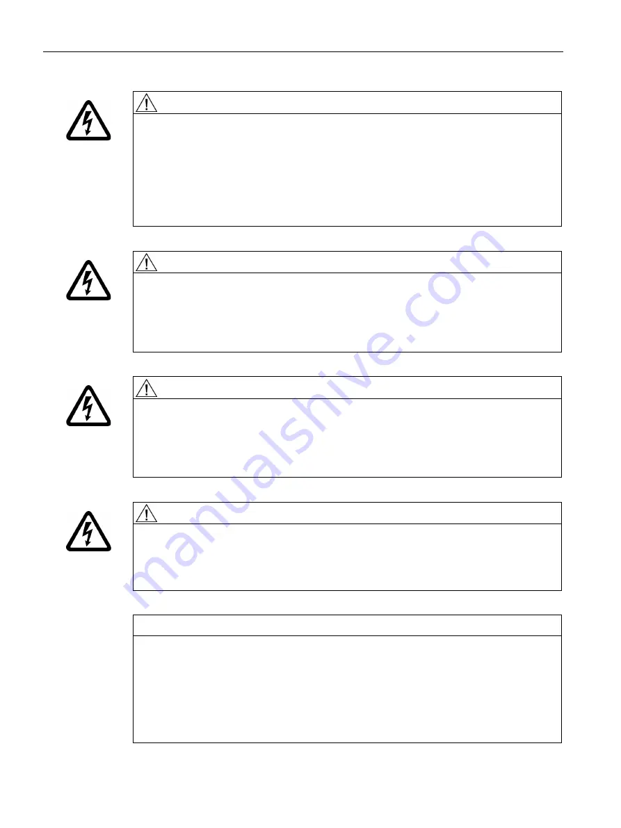 Siemens Simatic ET 200pro FC Operating Instructions Manual Download Page 14