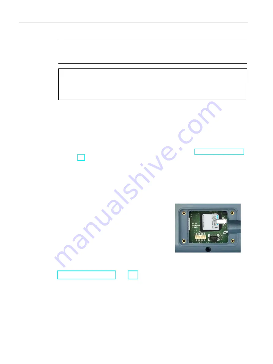 Siemens SIMATIC HMI TP1000F Mobile RO Operating Instructions Manual Download Page 44