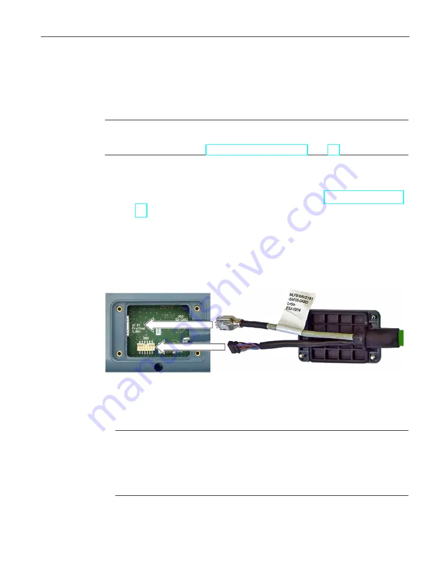 Siemens SIMATIC HMI TP1000F Mobile RO Operating Instructions Manual Download Page 45