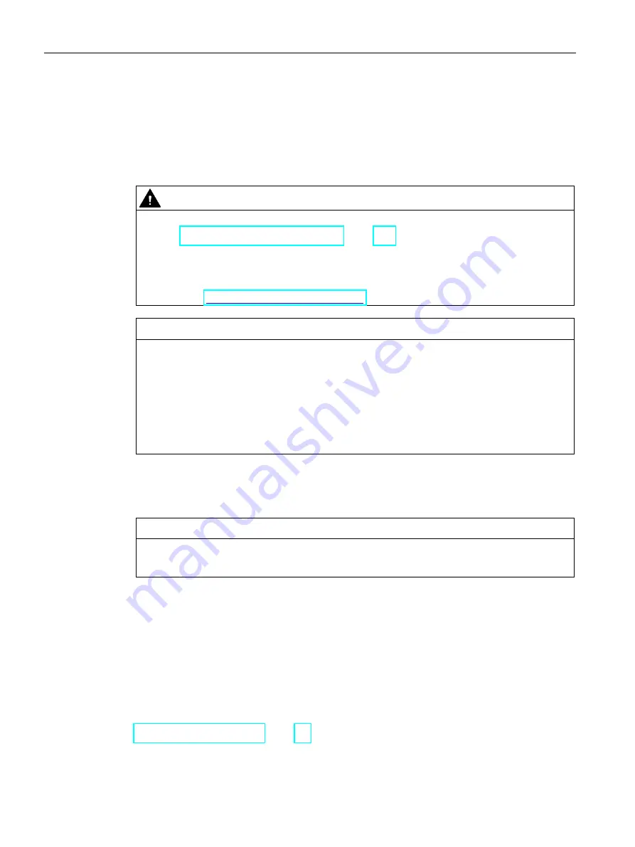 Siemens SIMATIC HMI TP1000F Mobile RO Operating Instructions Manual Download Page 50