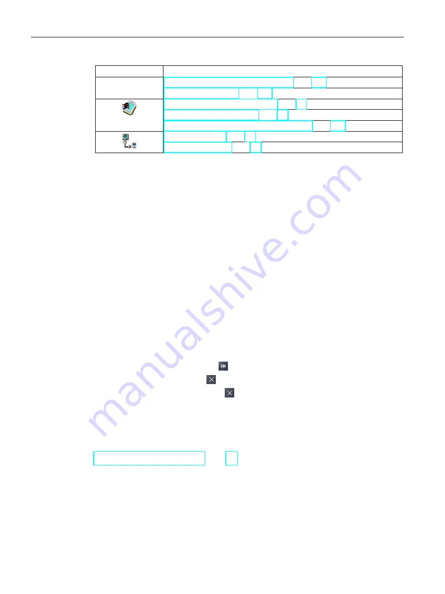 Siemens SIMATIC HMI TP1000F Mobile RO Operating Instructions Manual Download Page 78