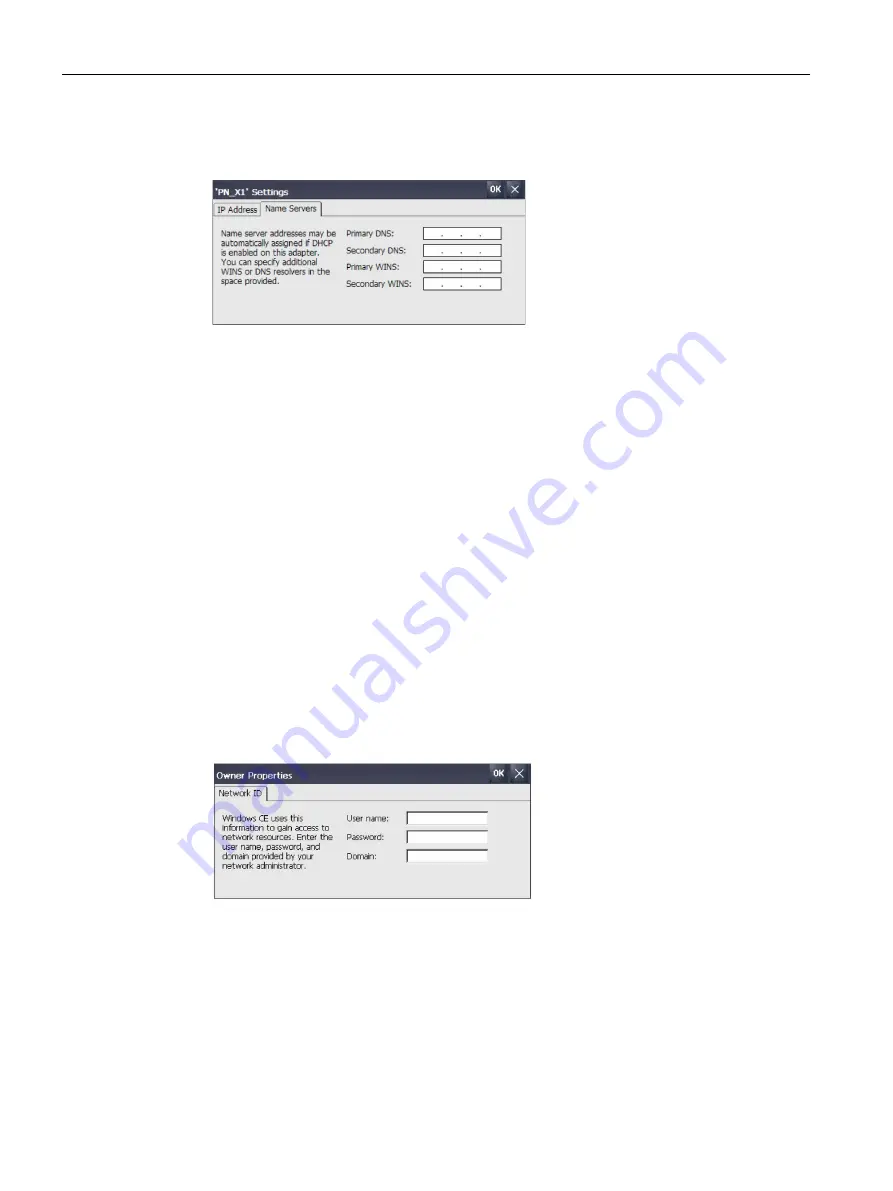 Siemens SIMATIC HMI TP1000F Mobile RO Operating Instructions Manual Download Page 114