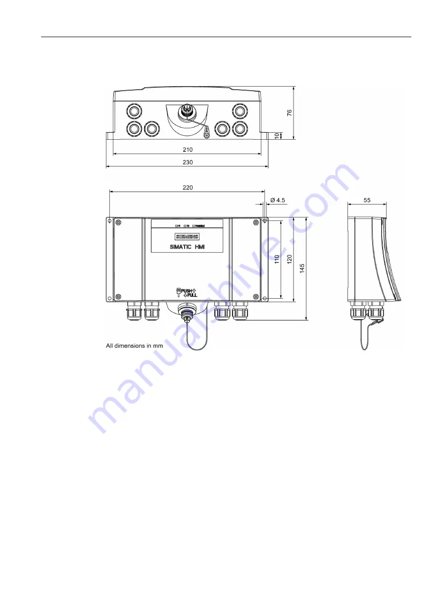 Siemens SIMATIC HMI TP1000F Mobile RO Operating Instructions Manual Download Page 163