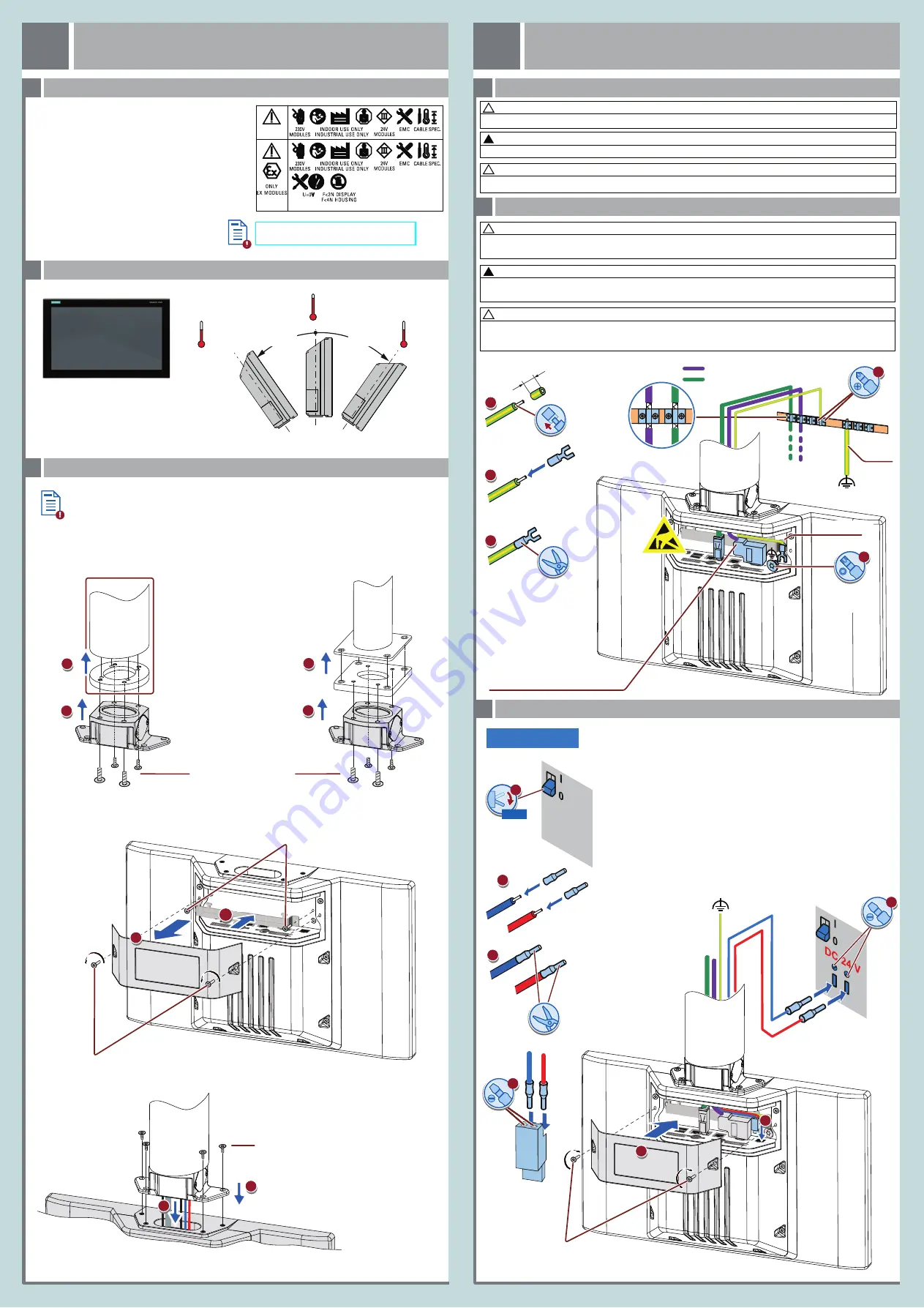 Siemens SIMATIC HMI TP1200 Comfort Скачать руководство пользователя страница 1