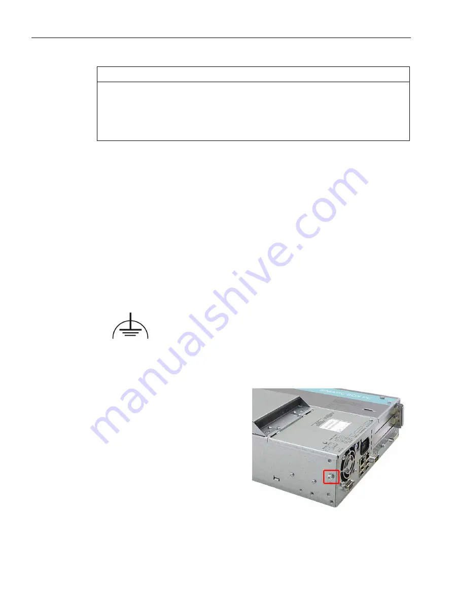 Siemens SIMATIC IPC627D Operating Instructions Manual Download Page 34