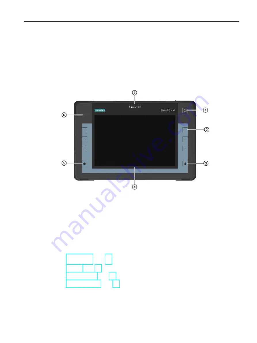 Siemens SIMATIC ITP1000 Operating Instructions Manual Download Page 13