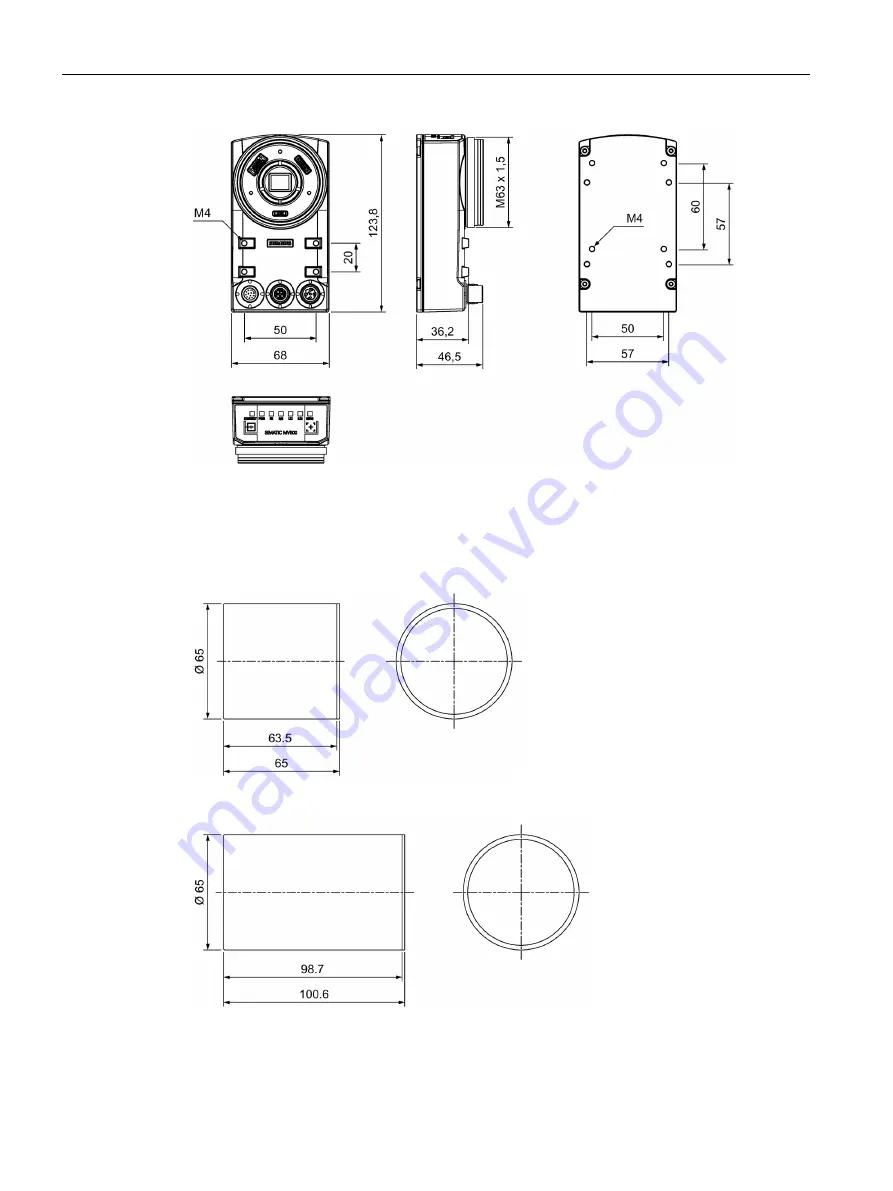 Siemens SIMATIC MV500 Operating Instructions Manual Download Page 256