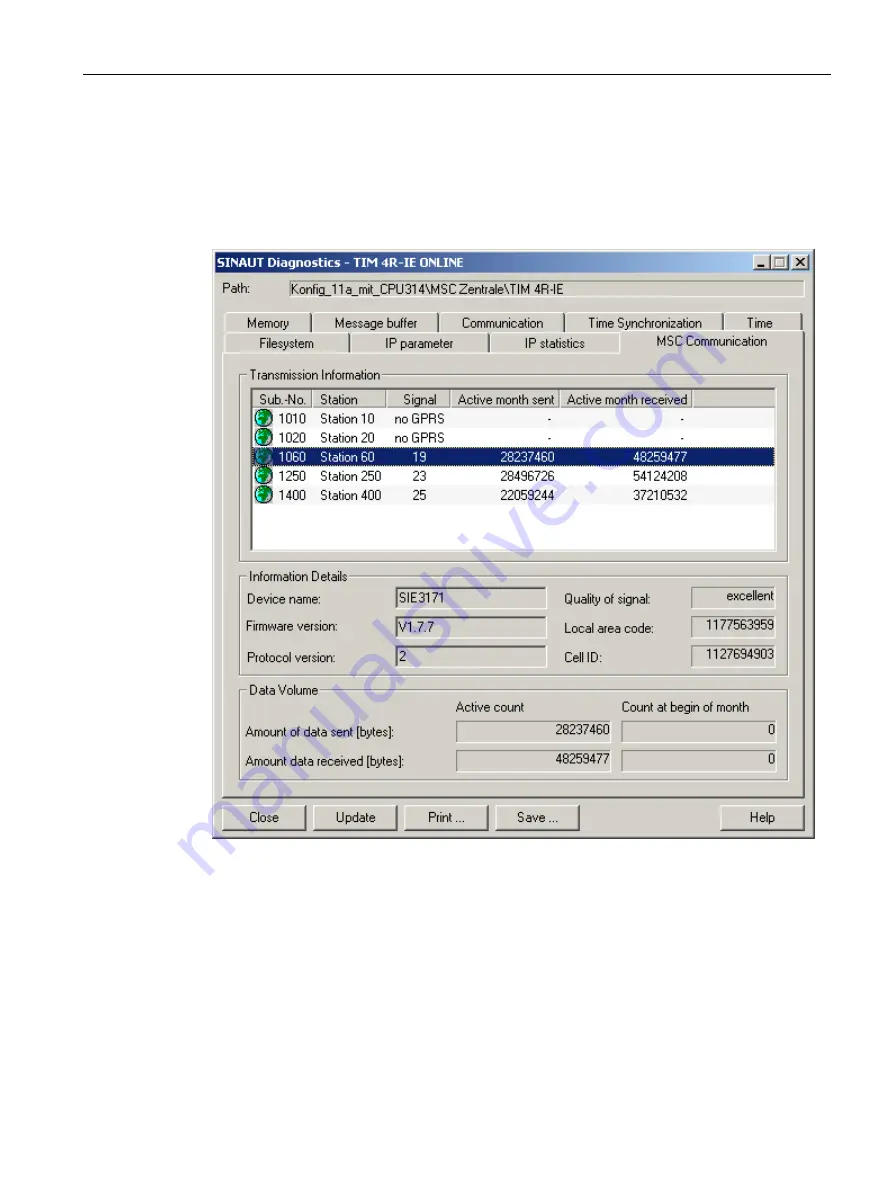 Siemens SIMATIC NET CP 1243-1 DNP3 Скачать руководство пользователя страница 143