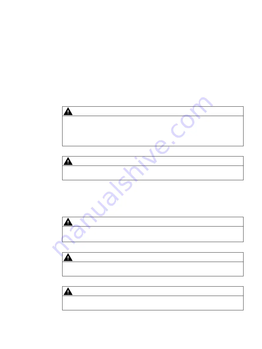 Siemens SIMATIC NET PE400-8SFP Operating Instructions Manual Download Page 33