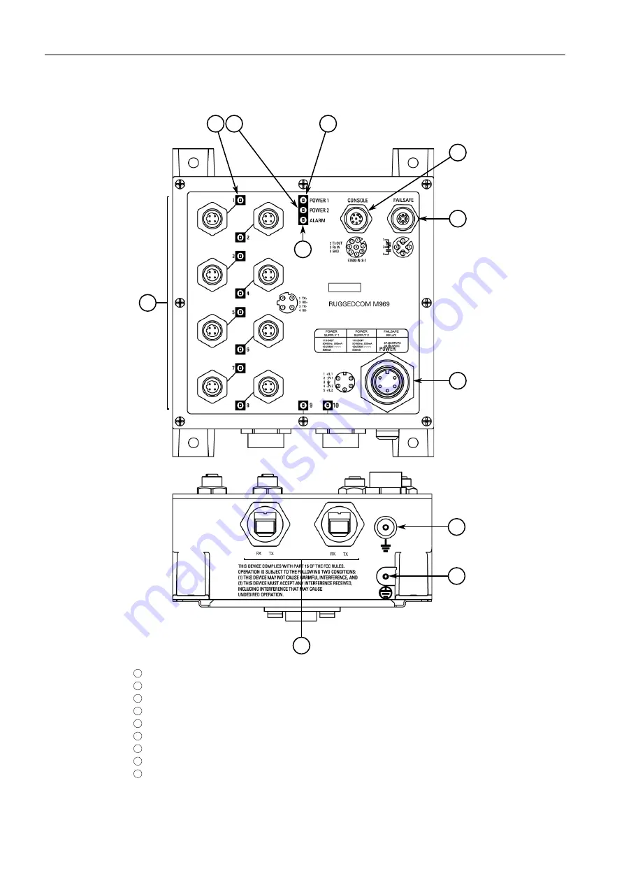 Siemens SIMATIC NET RUGGEDCOM M969 Installation Manual Download Page 12