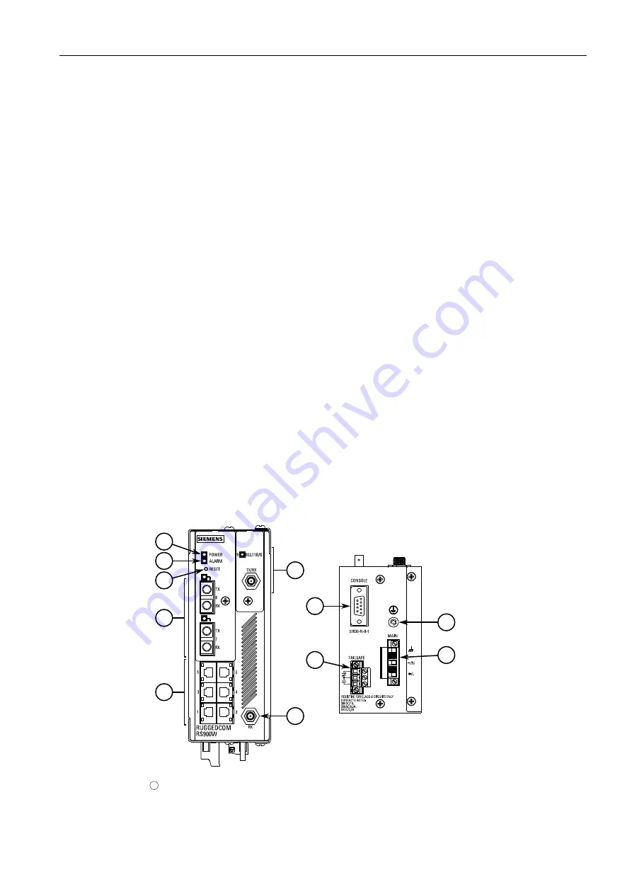 Siemens SIMATIC NET RUGGEDCOM RS900W Скачать руководство пользователя страница 11