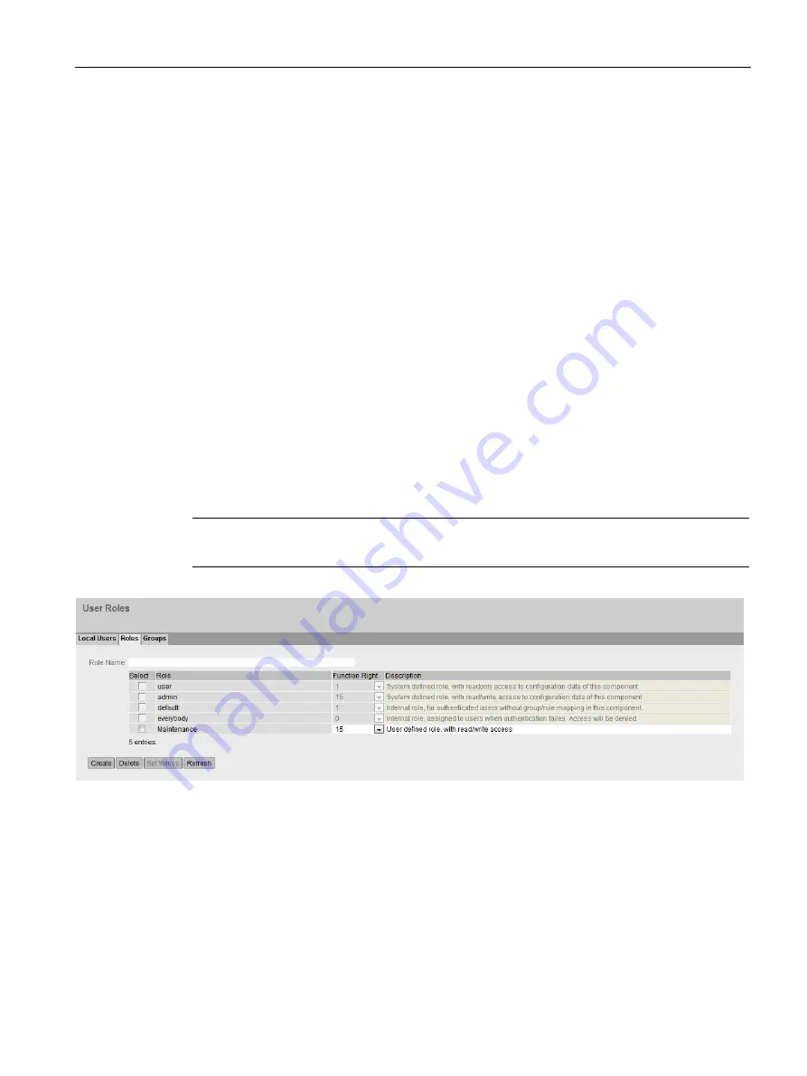 Siemens SIMATIC NET SCALANCE SC-600 Configuration Manual Download Page 287