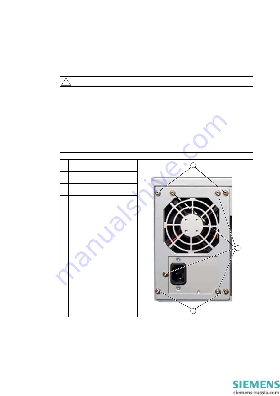 Siemens SIMATIC Rack PC 547B Скачать руководство пользователя страница 70