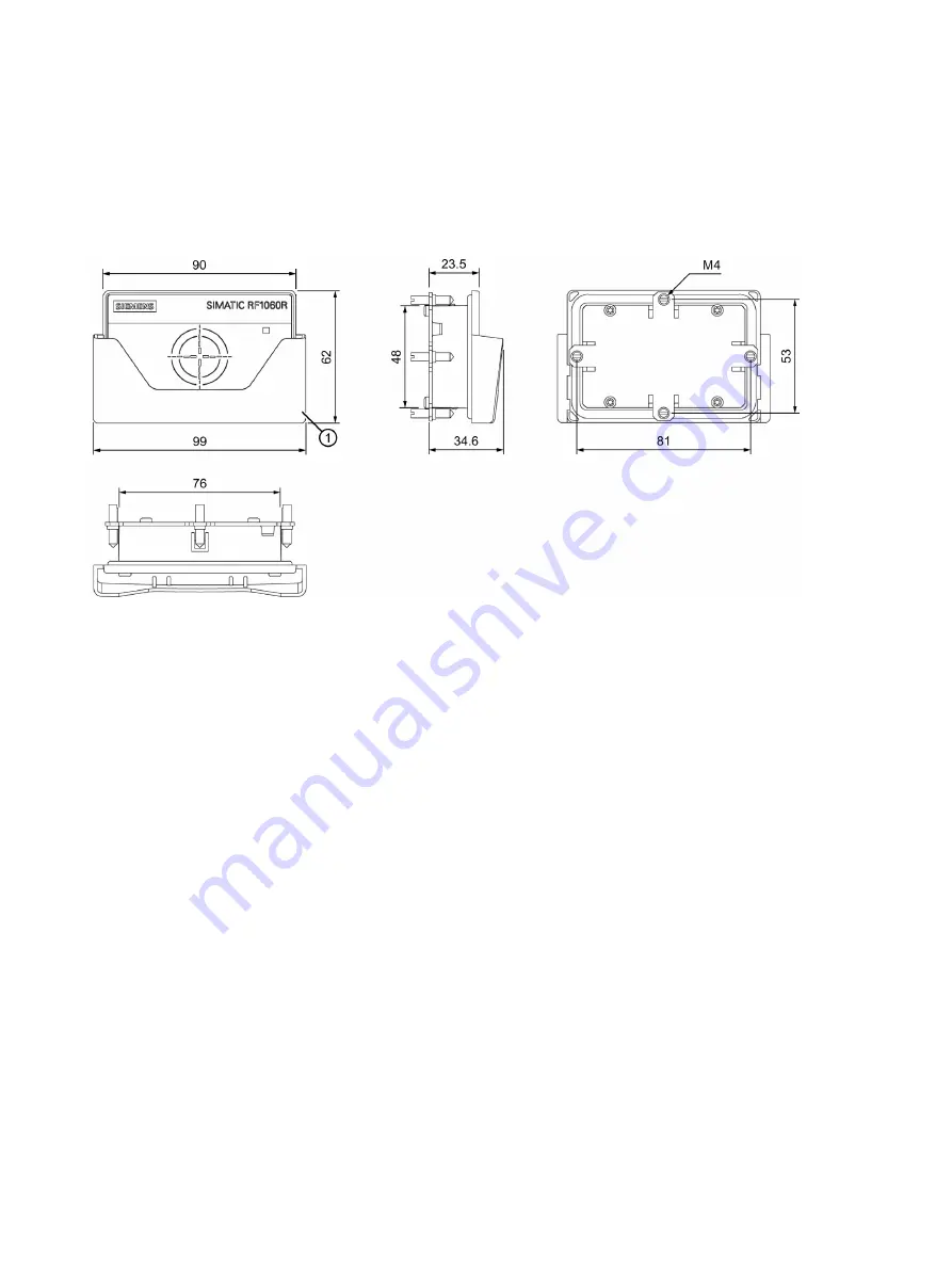 Siemens SIMATIC RF1060R Скачать руководство пользователя страница 25