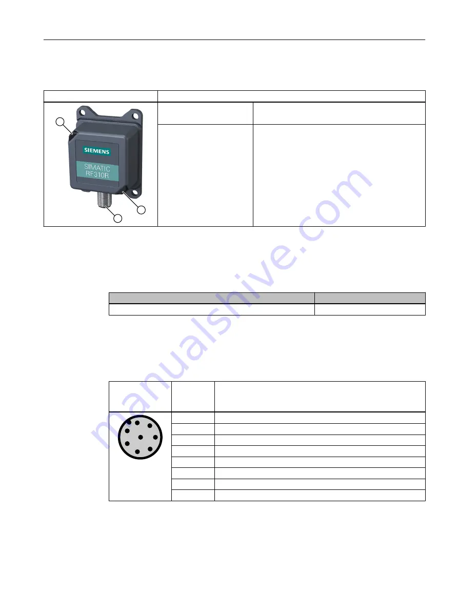 Siemens SIMATIC RF300 System Manual Download Page 141