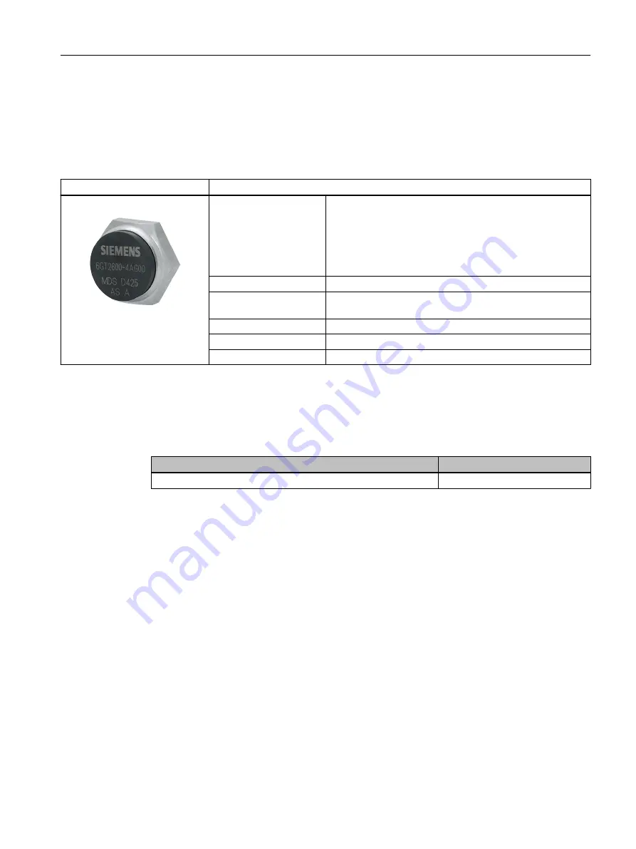 Siemens SIMATIC RF300 System Manual Download Page 371