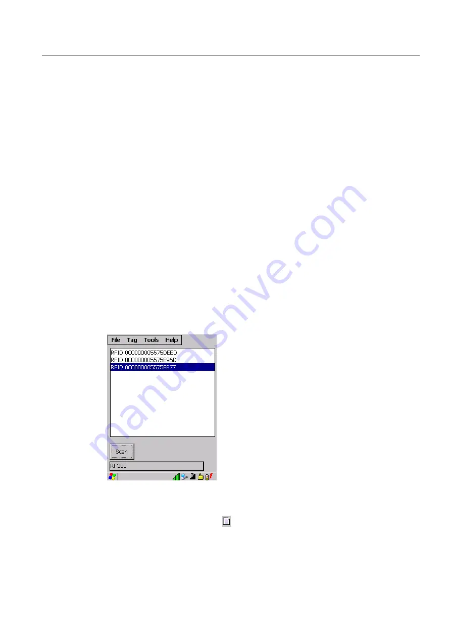 Siemens SIMATIC RF310M Operating Instructions Manual Download Page 63