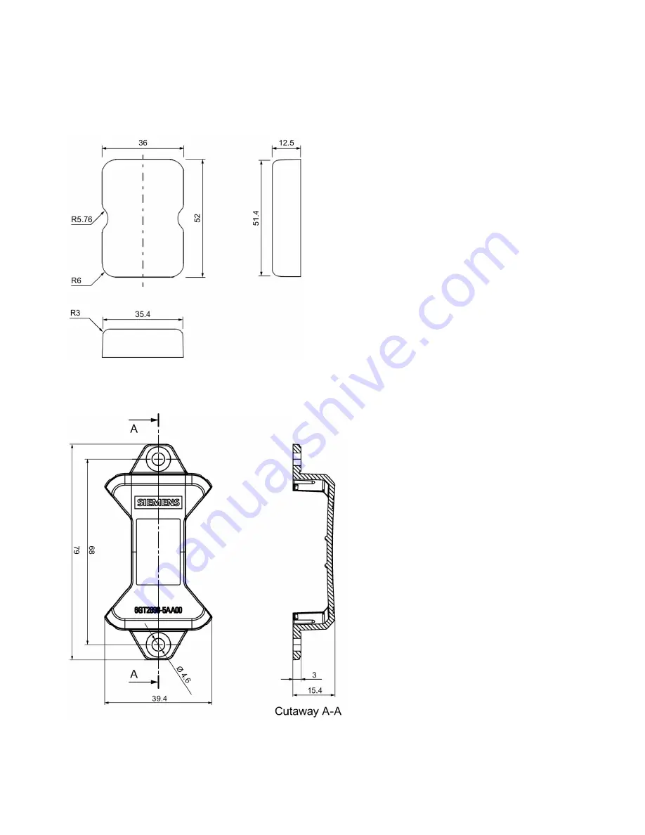 Siemens SIMATIC RF645T Compact Operating Instructions Download Page 6