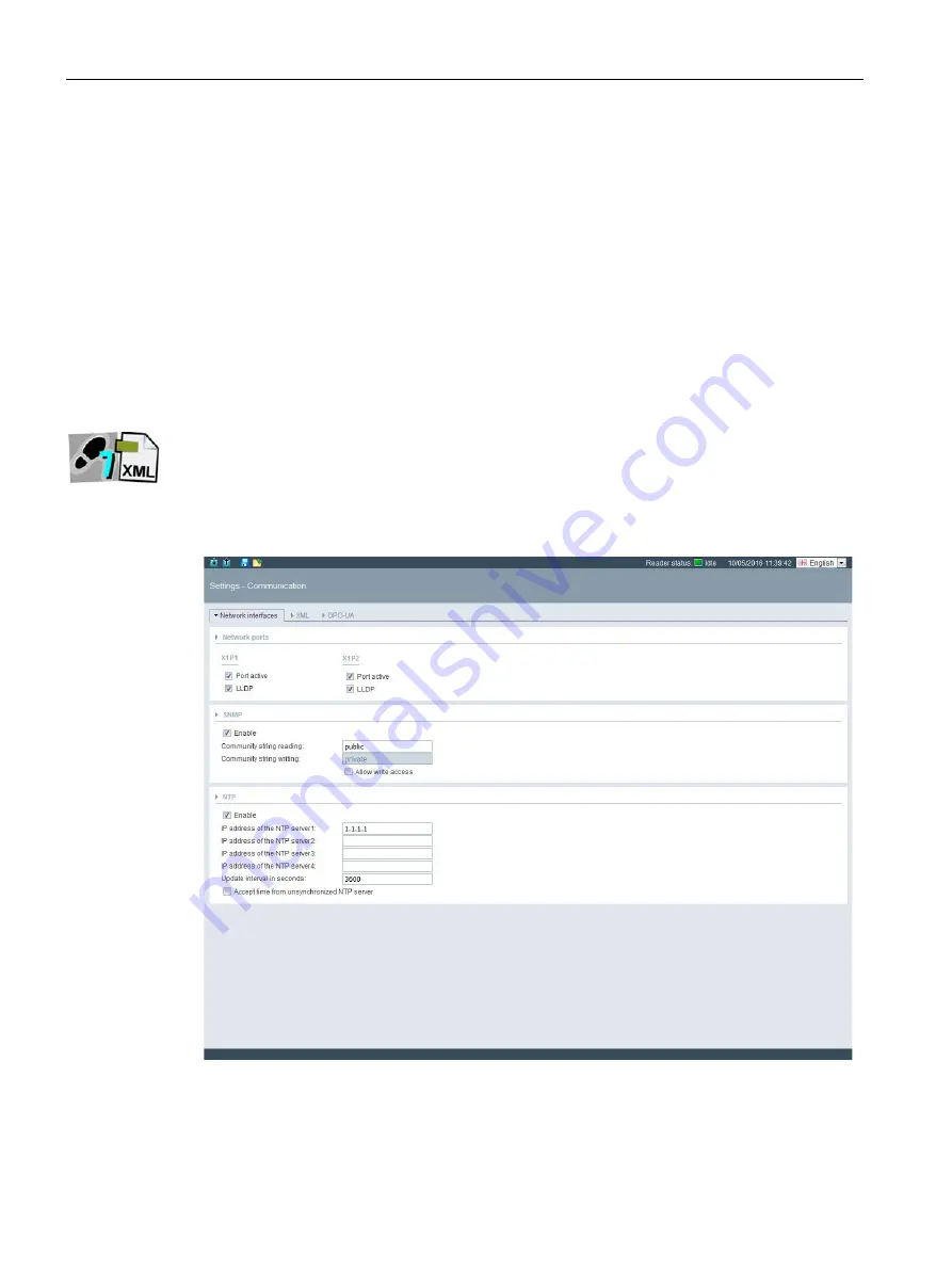 Siemens SIMATIC RF650R Configuration Manual Download Page 74