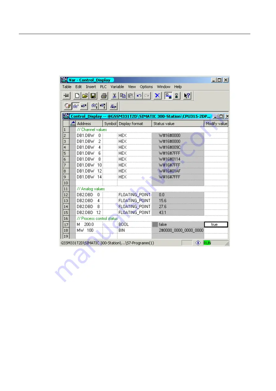 Siemens Simatic SM331 Скачать руководство пользователя страница 58